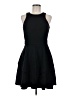 Adelyn Rae Solid Black Cocktail Dress Size M - photo 1