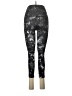 Lululemon Athletica Graphic Silver Black Active Pants Size 4 - photo 2