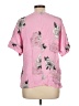Assorted Brands 100% Viscose Pink Short Sleeve Blouse Size L - photo 2