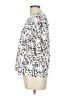 MELLODAY Silver Short Sleeve Blouse Size L - photo 5