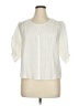 Darling Ivory Short Sleeve Blouse Size XL - photo 1