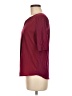 Ann Taylor 100% Polyester Burgundy Short Sleeve Blouse Size M - photo 5