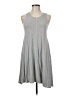 Assorted Brands Solid Gray Casual Dress Size M - photo 1