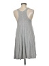 Assorted Brands Solid Gray Casual Dress Size M - photo 2