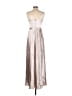 Birdy Grey Metallic Silver Cocktail Dress Size S - photo 2