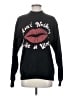 Assorted Brands 100% Cotton Graphic Black Sweatshirt Size S - photo 1