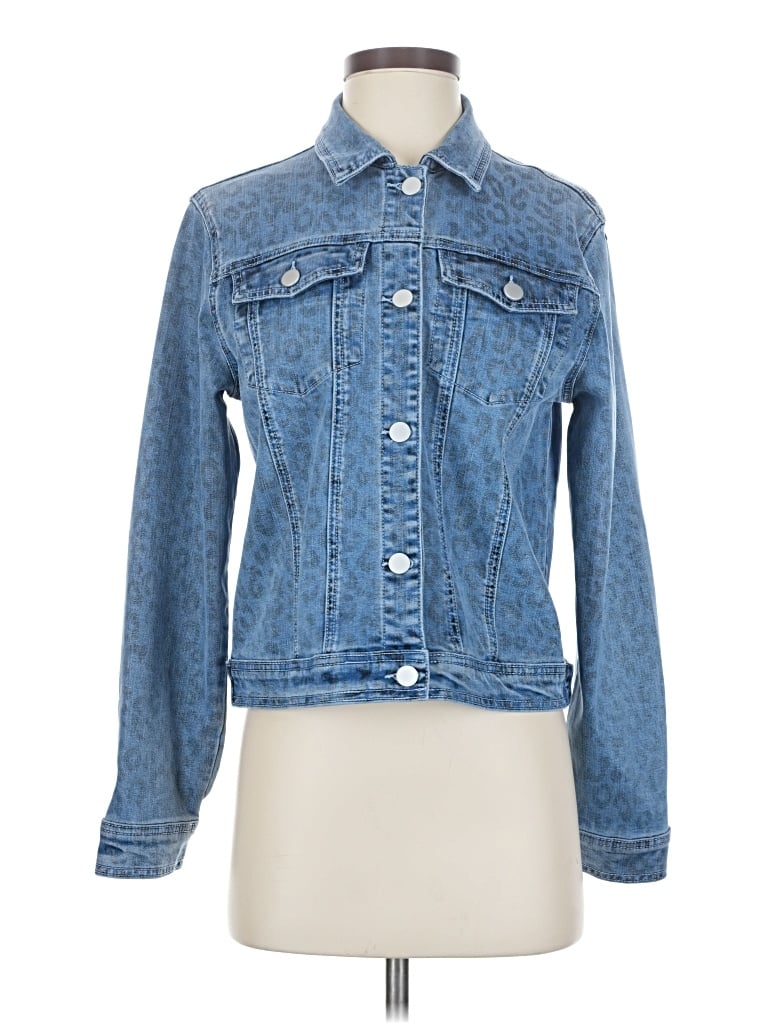 Pre-owned Pale Sky Denim Jacket In Blue