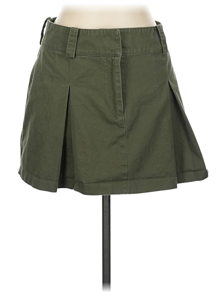 Pre-owned Mng Casual Skirt In Green