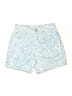 Bill Blass 100% Cotton Paisley Blue Shorts Size 6 - photo 1