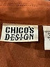 Chico's Design 100% Polyester Brown 3/4 Sleeve Blouse Size Med (1) - photo 7