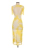 Future Collective Yellow Cocktail Dress Size XXS - photo 2