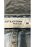 Just Black Blue Jeans Size 26 waist - photo 4