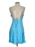 Zara Graphic Blue Cocktail Dress Size XS - photo 2