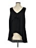 BCBGMAXAZRIA 100% Polyester Black Sleeveless Blouse Size S - photo 1