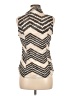 David Cline Ivory Sleeveless Button-Down Shirt Size M - photo 2