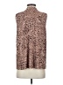 Nine Britton Animal Print Brown Sleeveless Blouse Size S - photo 2