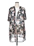 Shein Curve 100% Polyester Gray Kimono Size 2X - photo 1