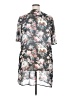 Shein Curve 100% Polyester Gray Kimono Size 2X - photo 2