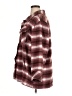 Kensie 100% Polyester Plaid Burgundy Coat Size XL - photo 5