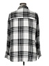 Jun & Ivy Plaid Silver White Long Sleeve Button-Down Shirt Size XL - photo 2