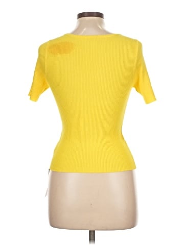 Knit Mix Short Sleeve T-Shirt (view 2)