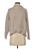 Silence and Noise Tweed Tan Turtleneck Sweater Size S - photo 1