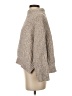 Silence and Noise Tweed Tan Turtleneck Sweater Size S - photo 5