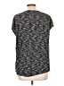 Max Studio Gray Short Sleeve Top Size L - photo 2