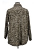 Clio II Animal Print Brown Long Sleeve Button-Down Shirt Size XL (estimated) - photo 2