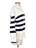 Zesica 100% Viscose Stripes Ivory Pullover Sweater Size S - photo 4