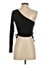Shein Black Long Sleeve Top Size 2 - photo 2