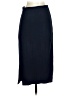Charles Nolan 100% Rayon Solid Blue Formal Skirt Size 4 - photo 2