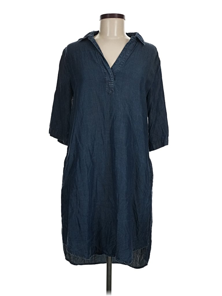 Pre-owned Andrea Jovine Casual Dress In Blue