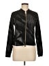 Asics 100% Polyester Metallic Black Track Jacket Size M - photo 1
