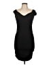 Assorted Brands Solid Black Cocktail Dress Size L - photo 1
