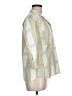 Assorted Brands Color Block Green 3/4 Sleeve Blouse Size M - photo 4