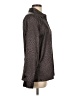 Pamela Dennis Private Client Group Animal Print Brown Long Sleeve Blouse Size L - photo 4