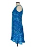 D.B.Y. Ltd 100% Polyester Blue Cocktail Dress Size 7 - 8 - photo 5