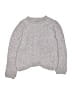 FRESHMAN 100% Polyester Tweed Gray Purple Pullover Sweater Size L (kids) - photo 1