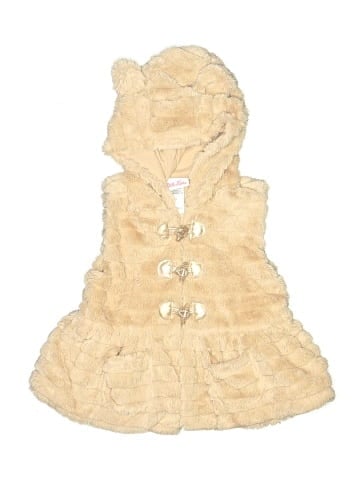 Little Lass Faux Fur Vest (view 1)