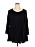 Korye Black 3/4 Sleeve Top Size 2X - photo 1
