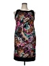 AB Studio Paisley Black Cocktail Dress Size 14 - photo 1