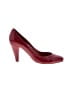 Jeffrey Campbell Burgundy Red Heels Size 6 1/2 - photo 1
