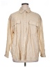 Future Collective Tan Long Sleeve Button-Down Shirt Size XL - photo 1