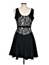 DressBarn Solid Black Cocktail Dress Size 10 - photo 2