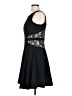 DressBarn Solid Black Cocktail Dress Size 10 - photo 5