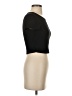 Shein Black Short Sleeve Turtleneck Size M - photo 4