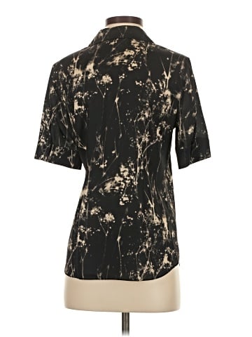 Lafayette 148 New York Short Sleeve Blouse (view 2)