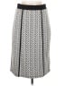 Le Lis Chevron-herringbone Gray Formal Skirt Size M - photo 1