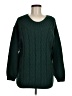 Label 100% Acrylic Green Pullover Sweater Size M (estimated) - photo 1